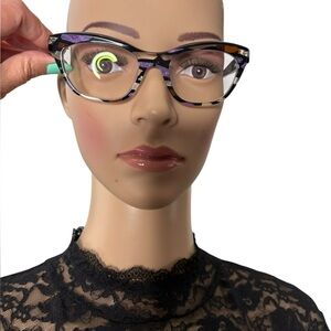 Alain Mikli Genuine Handmade Cat-Eye Glasses Etiennette A 03104 005